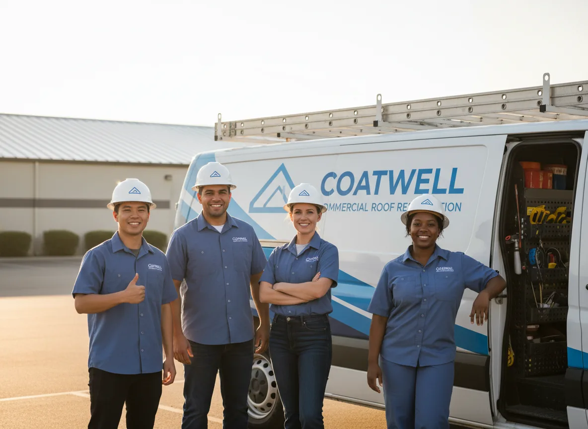 Commercial roof coating company in Rainier, WA